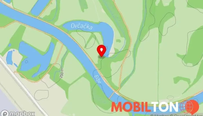 mapa Pivní klub El Paso Rychlé občerstvení v 