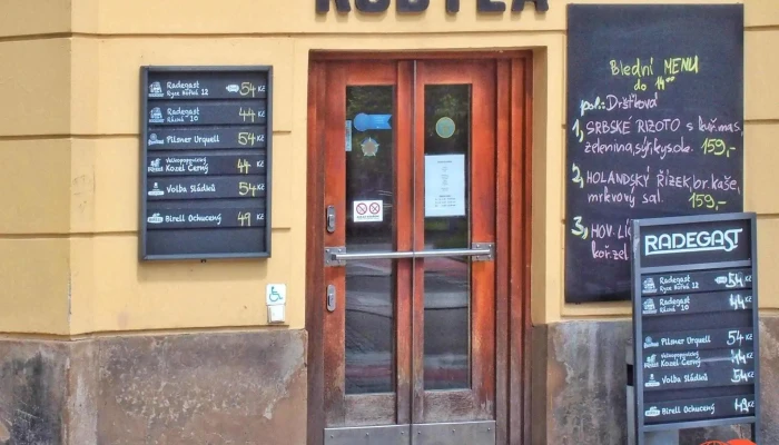 Pivnice Kobyla -    Tankovy Radegast Menu - 1, Československé Armády 353