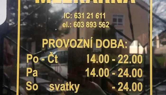 Pivnice Mlekarna Menu - Braňany