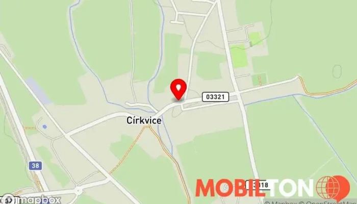 mapa Pivnice na Velké Restaurace v 