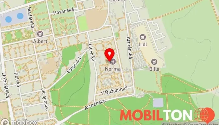 mapa Pivnice U Matěje Hospoda, Restaurace, Sportovní bar v Kročehlavy