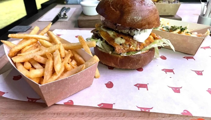 Pivo Karlin Veggie Burger - Karlín