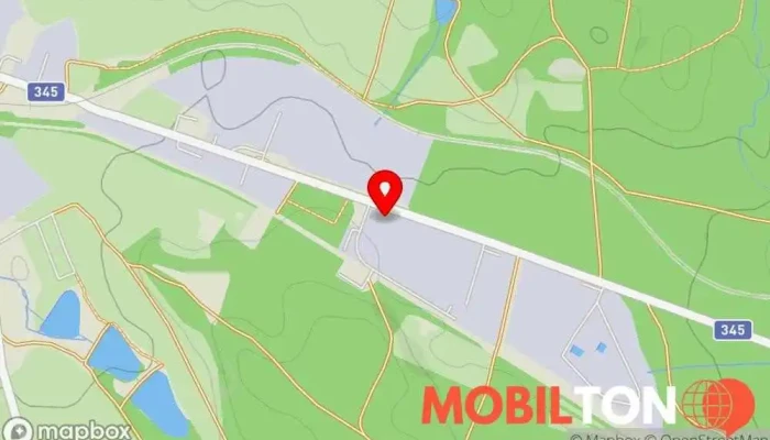 mapa Pivovar Chotěboř s.r.o. Pivovar v Průmyslová 1755