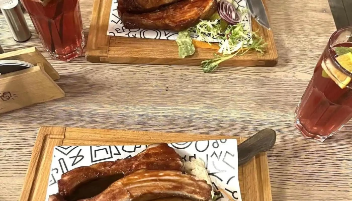 Pivovar Spojovna -  Spareribs - Praha-kunratice