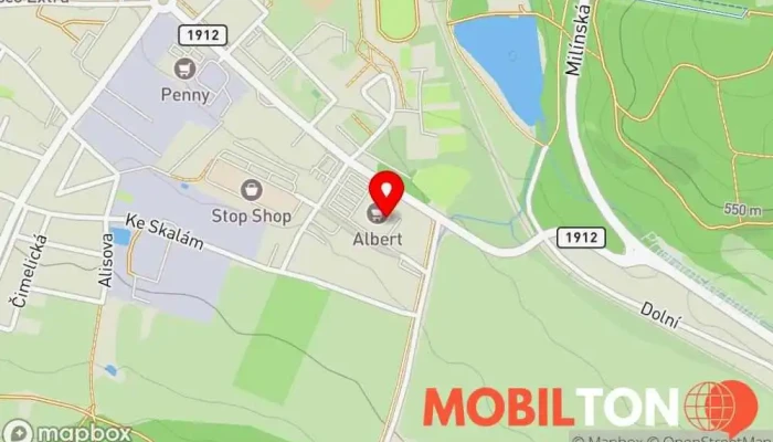 mapa Pizza Italia Příbram Pizzerie v Zdaboř
