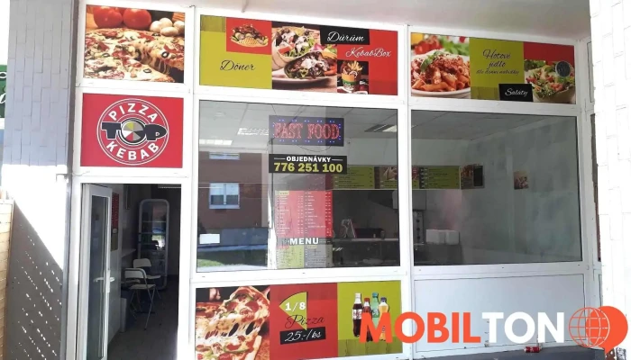 Pizza Kebab Top -  Menu - Hřebečská 272 01