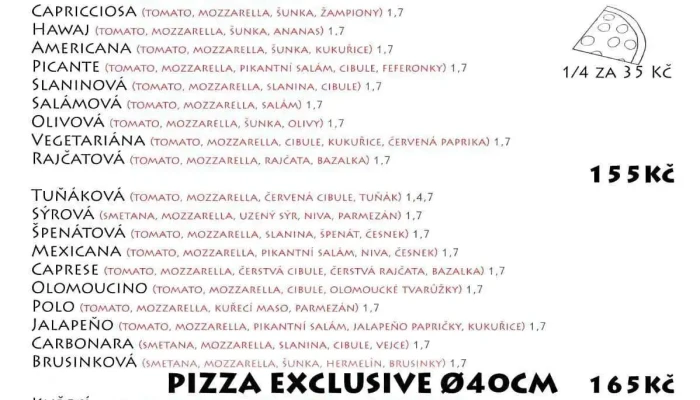 Pizza Maximo Pecky Od Vlastnika - Tř. 5. Května