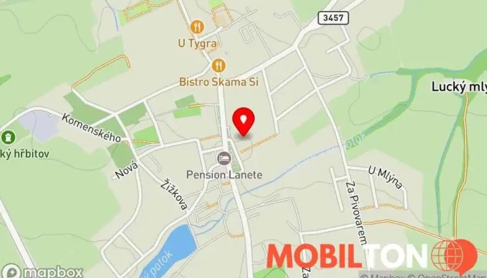 mapa Pizza Nonno Golčův Jeníkov Pizzerie v Nám. T. G. Masaryka 24