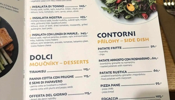 Pizza Nostra Mlada Boleslav Menu - Mladá Boleslav Ii