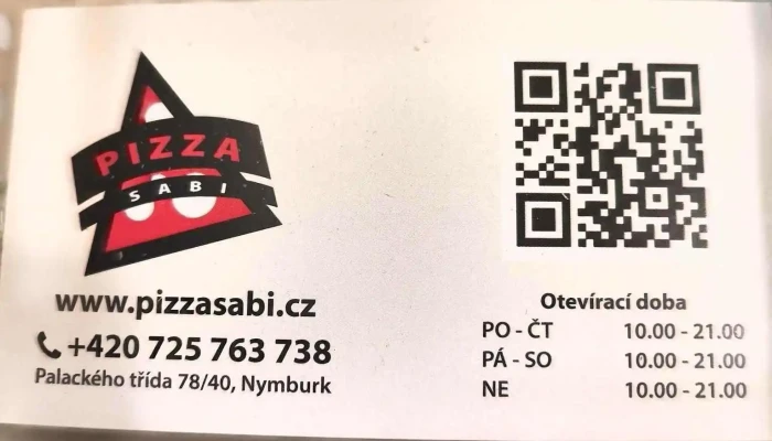Pizza Sabi Nymburk -  Od Vlastnika - Palackého Tř. 40