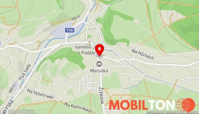 mapa Pizza Shark Restaurace, Pizzerie v Havlíčkova 15
