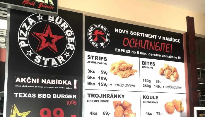 Pizza Star Mlada Boleslav Blizko Mě - Mladá Boleslav-kosmonosy