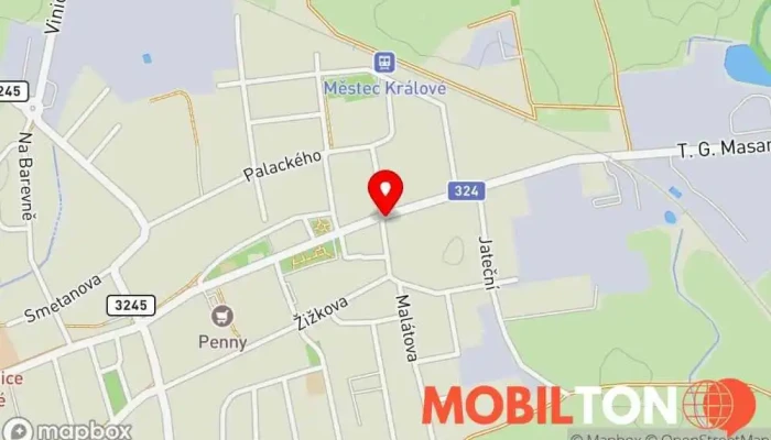 mapa Pizza Venetto Městec králové Pizzerie, Rychlé občerstvení v Městec králové