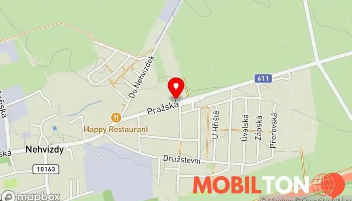 mapa Pizzagourmet Rychlé občerstvení, Rozvoz jídla, Rozvoz pizzy, Pizza do ruky v Pražská 696