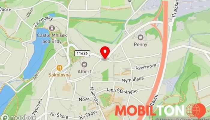 mapa PizzaPresto.cz Italská restaurace, Rychlé občerstvení, Pizzerie v Pražská 22