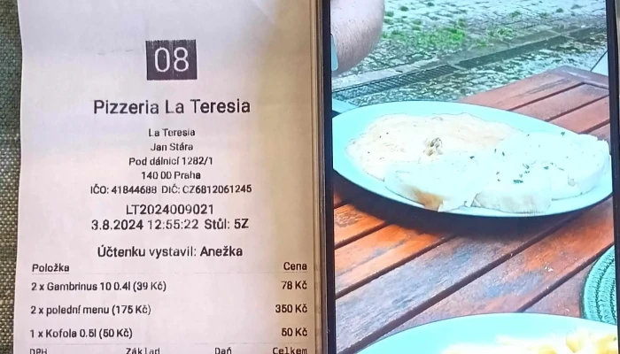 Pizzeria La Teresia -  Videa - Palackého 541