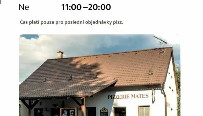 Pizzerie Mates -  Od Vlastnika - Sadová 638
