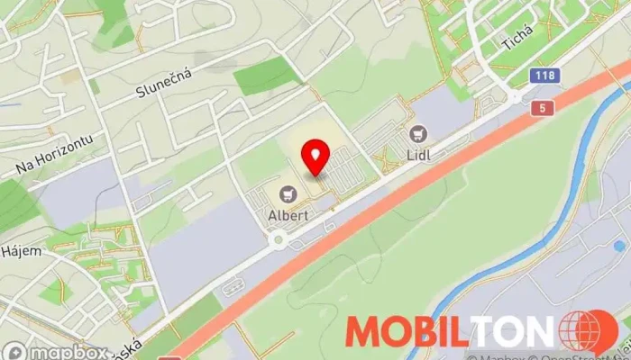 mapa PLANEO - Beroun Prodej elektroniky, Prodej domácích spotřebičů, Prodejna fotoaparátů, Prodej mobilních telefonů, Prodej výpočetní techniky, Prodejna her, Prodejna vysavačů v u OBI, Plzeňská 474