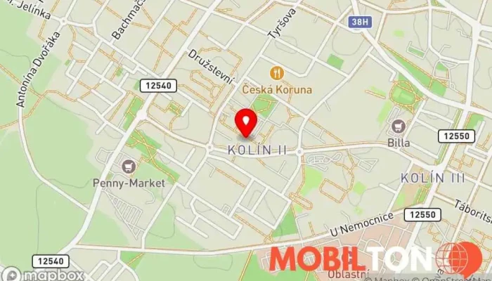 mapa Plzeňka TGM Restaurace Rodinná restaurace v Masarykova 987