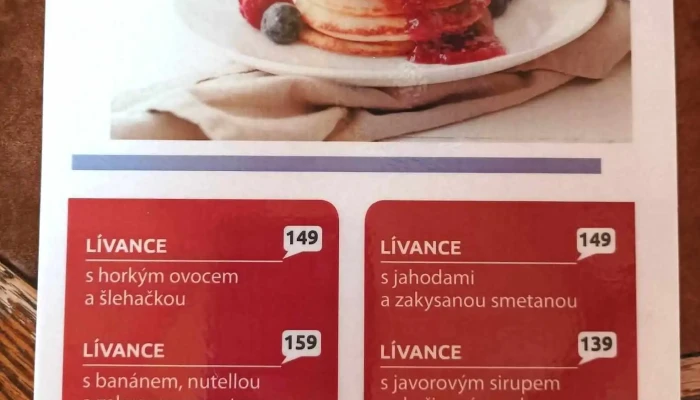 Plzenska Restaurace Cylindr Menu - Masarykova 1474