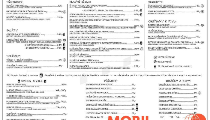Plziiinka Menu - Nám. Edvarda Beneše 1495