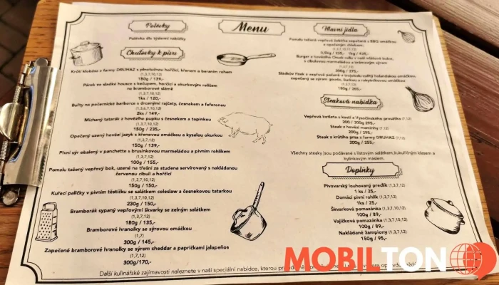 Pocernicky Pivovar Menu - Praha-dolní Počernice