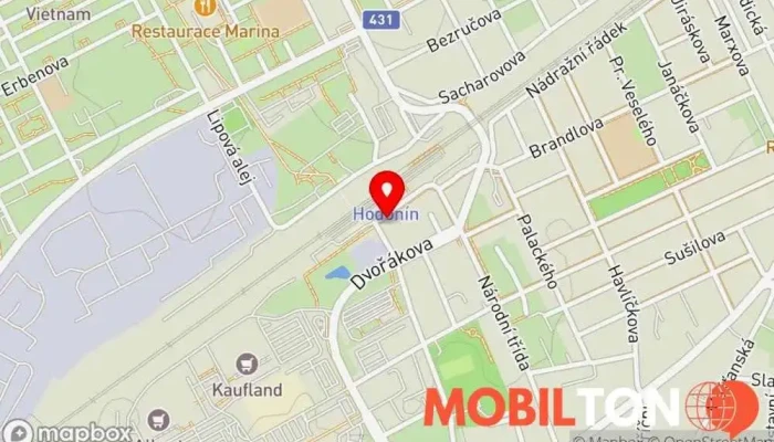 mapa ProAppleServis Opravna mobilních telefonů v Wilsonova 14