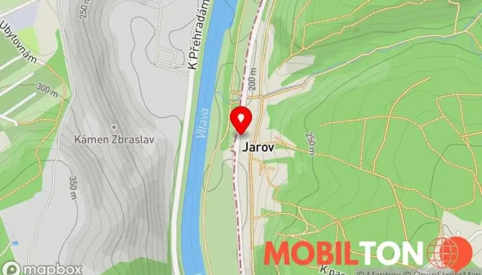 mapa Puerto Boro Rychlé občerstvení v Jarov