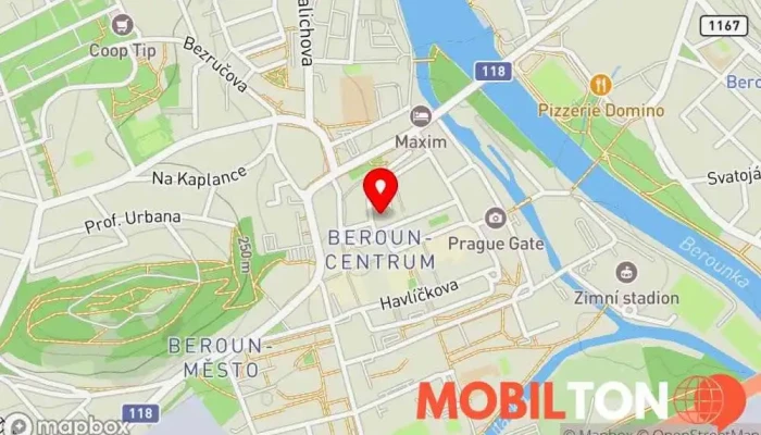 mapa Rambajs café shop Rychlé občerstvení v Centrum