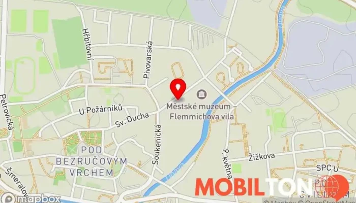 mapa RemarDEV - IT na hodinu (servis PC) Informační služby, Počítačové poradenství, Opravy počítačů, Počítačová podpora a služby, Opravna elektroniky, Opravna mobilních telefonů, Opravna televizorů v Pod Bezručovým vrchem