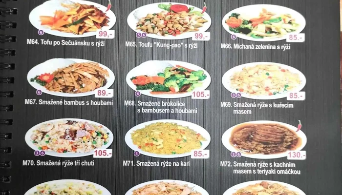 Restaurace -    Cinska Restaurace -  Kanton Menu - Kolín V