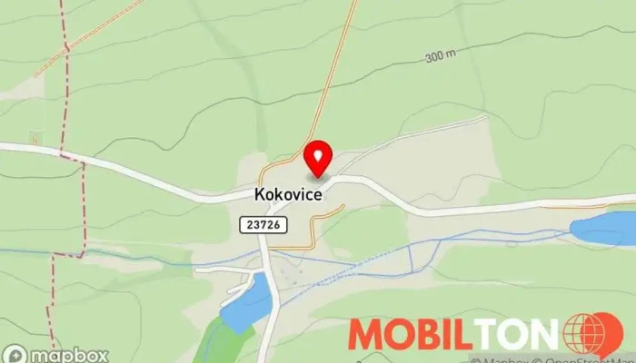 mapa Restaurace Restaurace v Kokovice