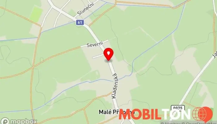 mapa Restaurace Restaurace v Malé Přítočno-Unhošť