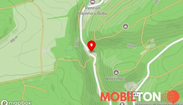 mapa Restaurace a penzion Pod Dračí skálou Restaurace v Karlštejn