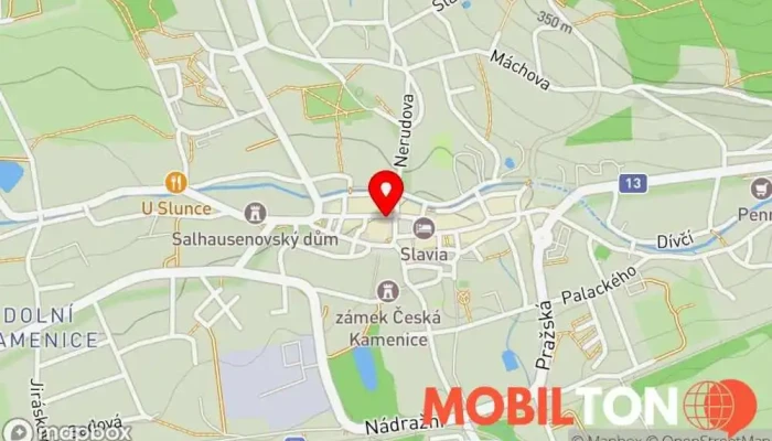 mapa Restaurace A Sushi Bar An Phú Asijská restaurace v Nám. Míru 209