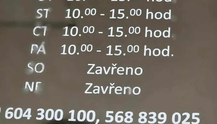Restaurace Amadeus -  Menu - Sadová 829