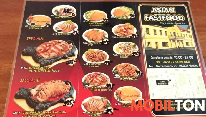 Restaurace Blanik Menu - Komenského 22