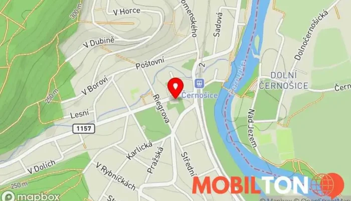 mapa Restaurace Bolleta Restaurace, Bar v Karlštejnská 255