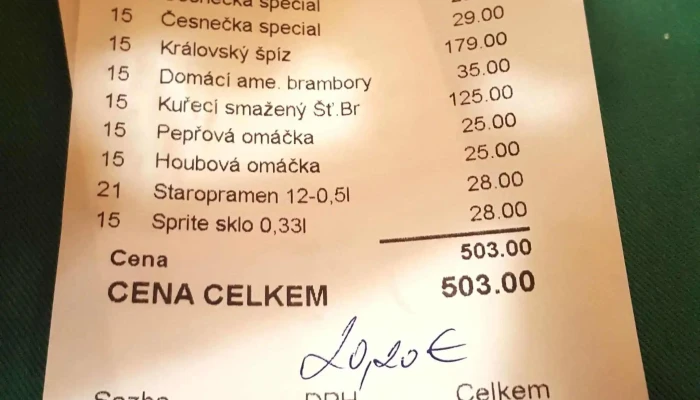 Restaurace Club Sluknov Restaurace - T. G. Masaryka 321