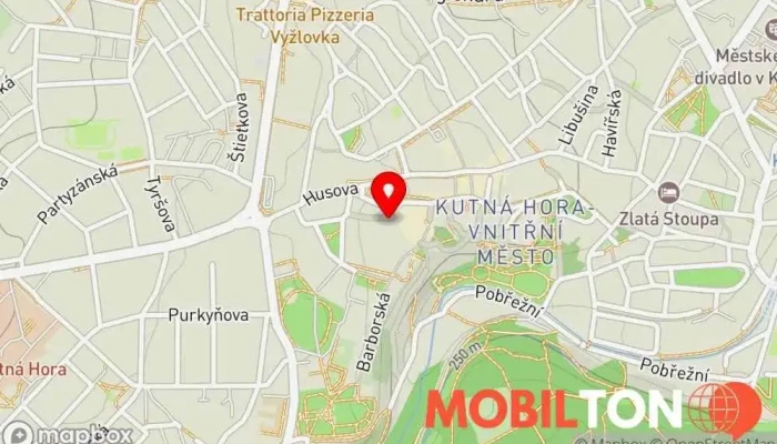 mapa Restaurace Dačický Česká restaurace, Restaurace v Rakova 8