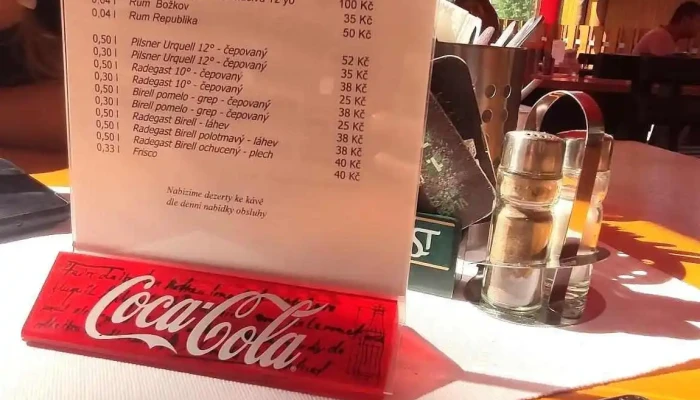 Restaurace Gibon Park -  Menu - Pod Strání 693