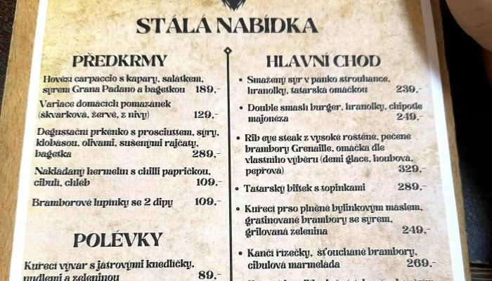 Restaurace Krmelec Vlaska Slevy - Na Vlašce 1947