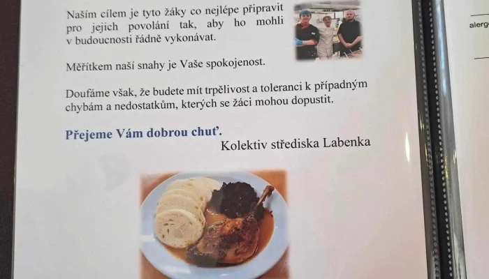 Restaurace Labenka -  Menu - Poděbrady Ii