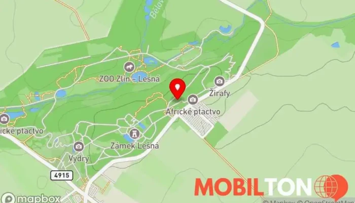 mapa Restaurace Limpopo Restaurace v Štípa