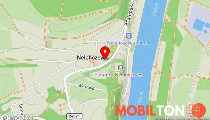 mapa Restaurace Lobkowicz Restaurace v Na Vinici