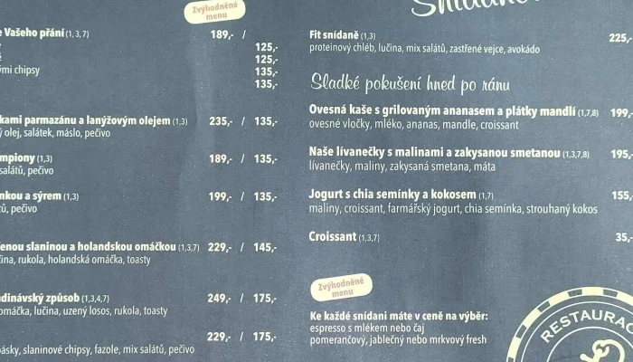 Restaurace Marina -  Bar Restaurace - Arménská 3294