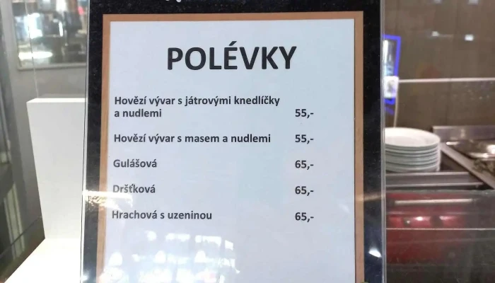 Restaurace -  Menu - Czech Republic