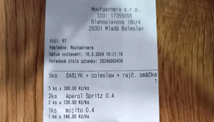 Restaurace Moutgarnera -  Blizko Mě - Mladá Boleslav Ii