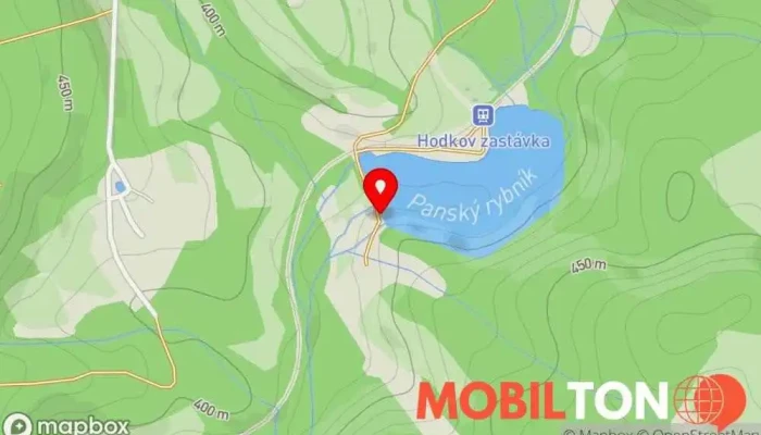 mapa Restaurace na Hrázi Rychlé občerstvení v Zbraslavice-Zruč nad Sázavou 1