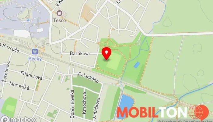 mapa Restaurace 